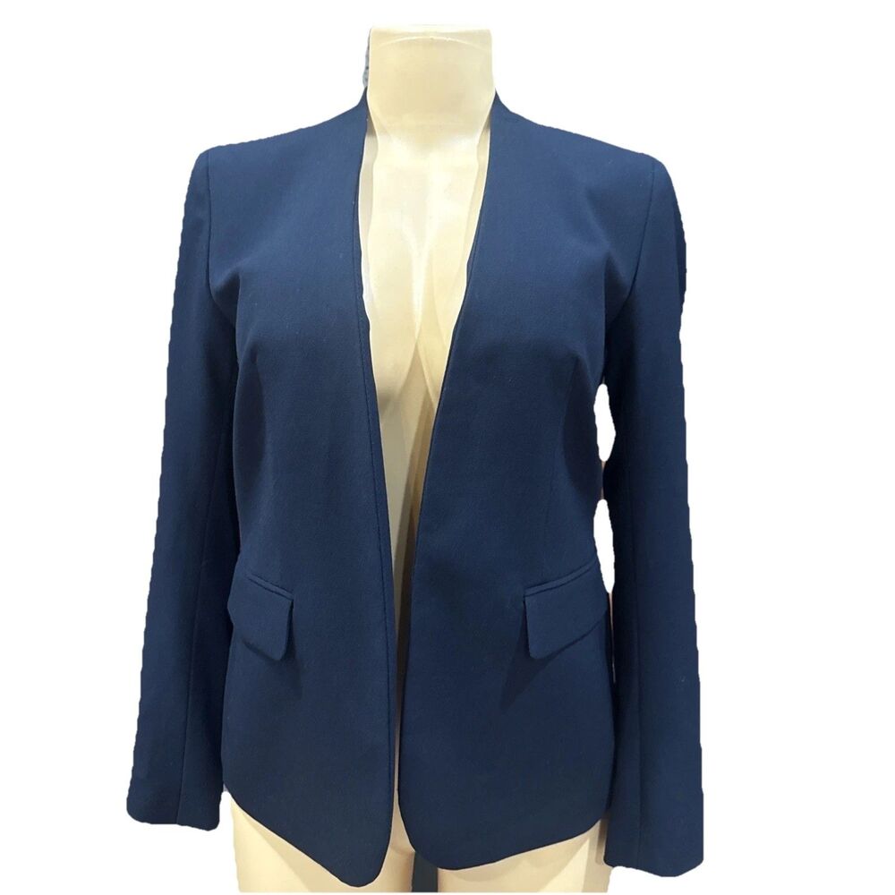 Bar‎ III Blazer Womens Size XXS. Gray Long Sleeve Open Front Career Business New